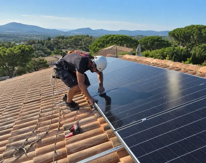 Installateur panneaux solaires Crespinet — pose photovoltaïque sur toiture