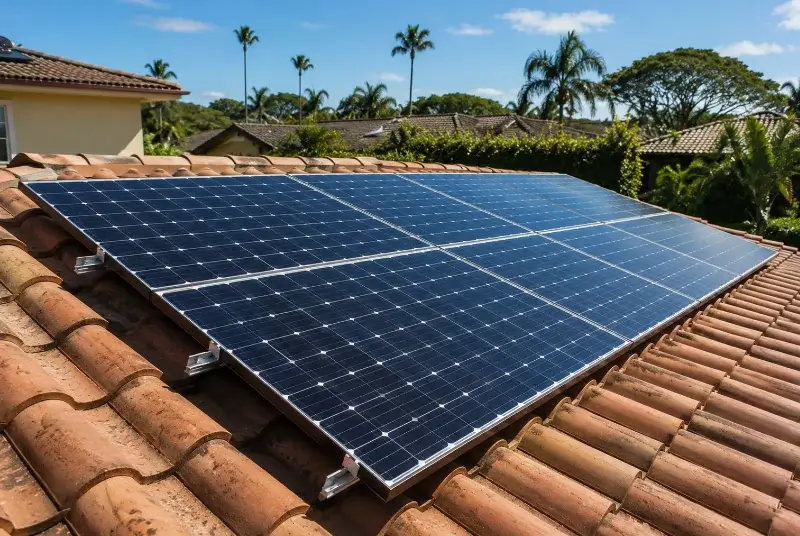 Installation de panneaux solaires à Crespinet